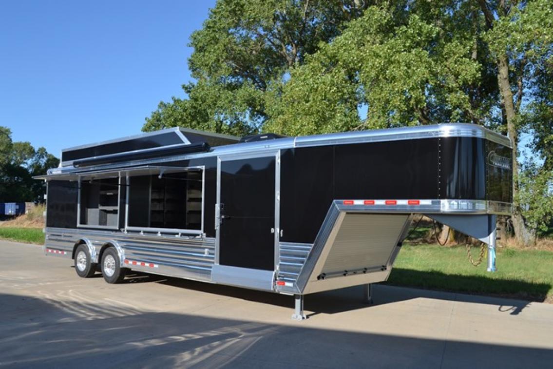 Weaver Leather & Livestock Show Supply Trailer