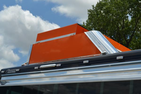 Orange Lonestar with Living Quarters