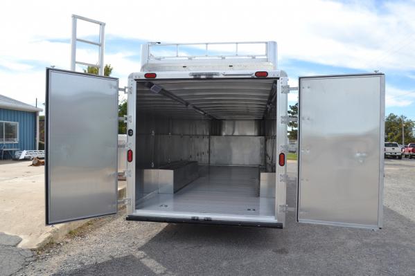 White Transtar 30 ft Cargo trailer #11380