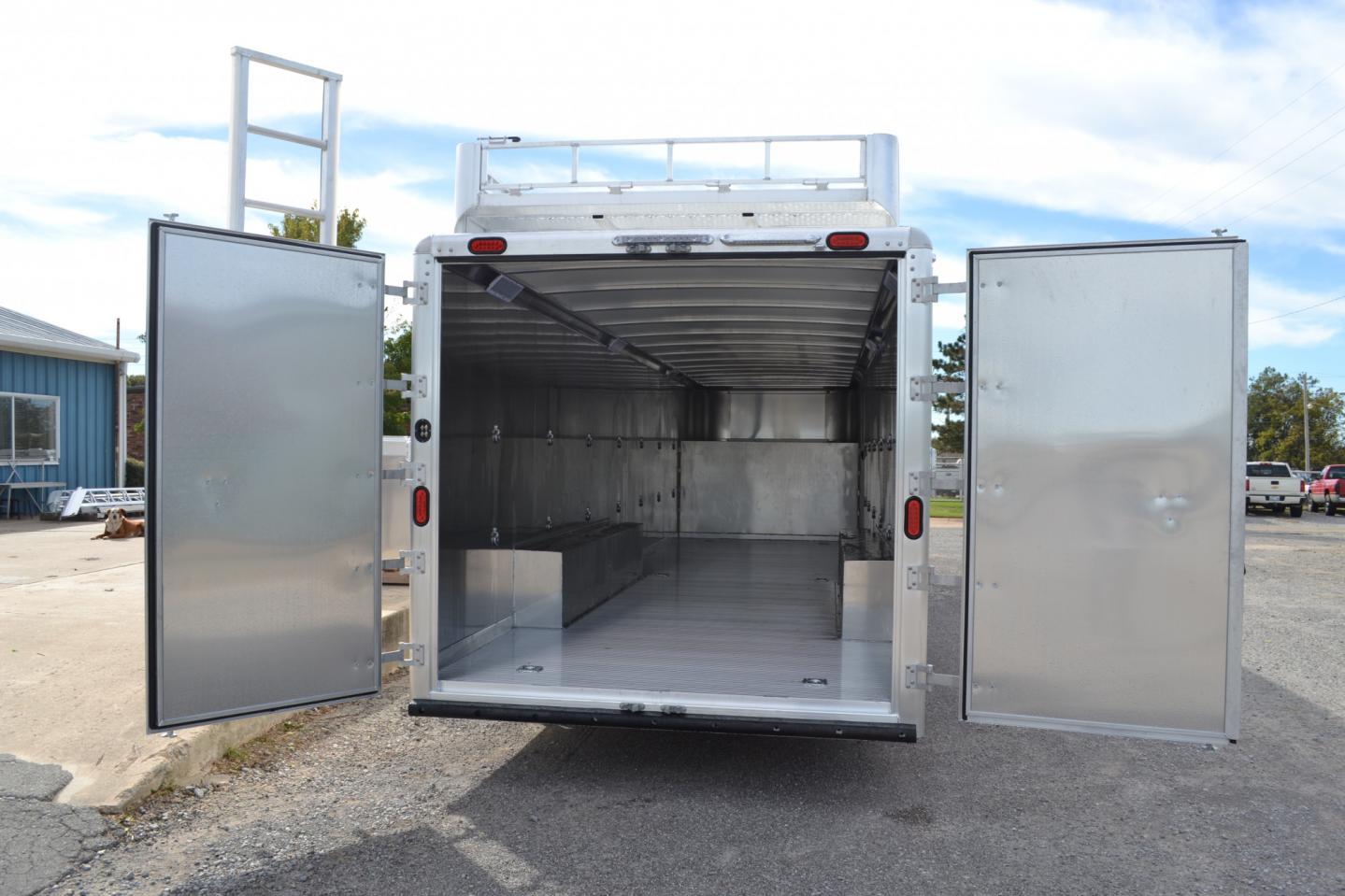 White Transtar 30 ft Cargo trailer #11380