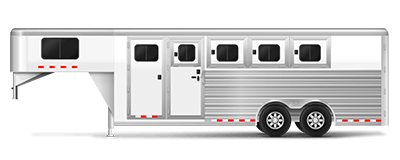 Norstar Slant Load Gooseneck side profile